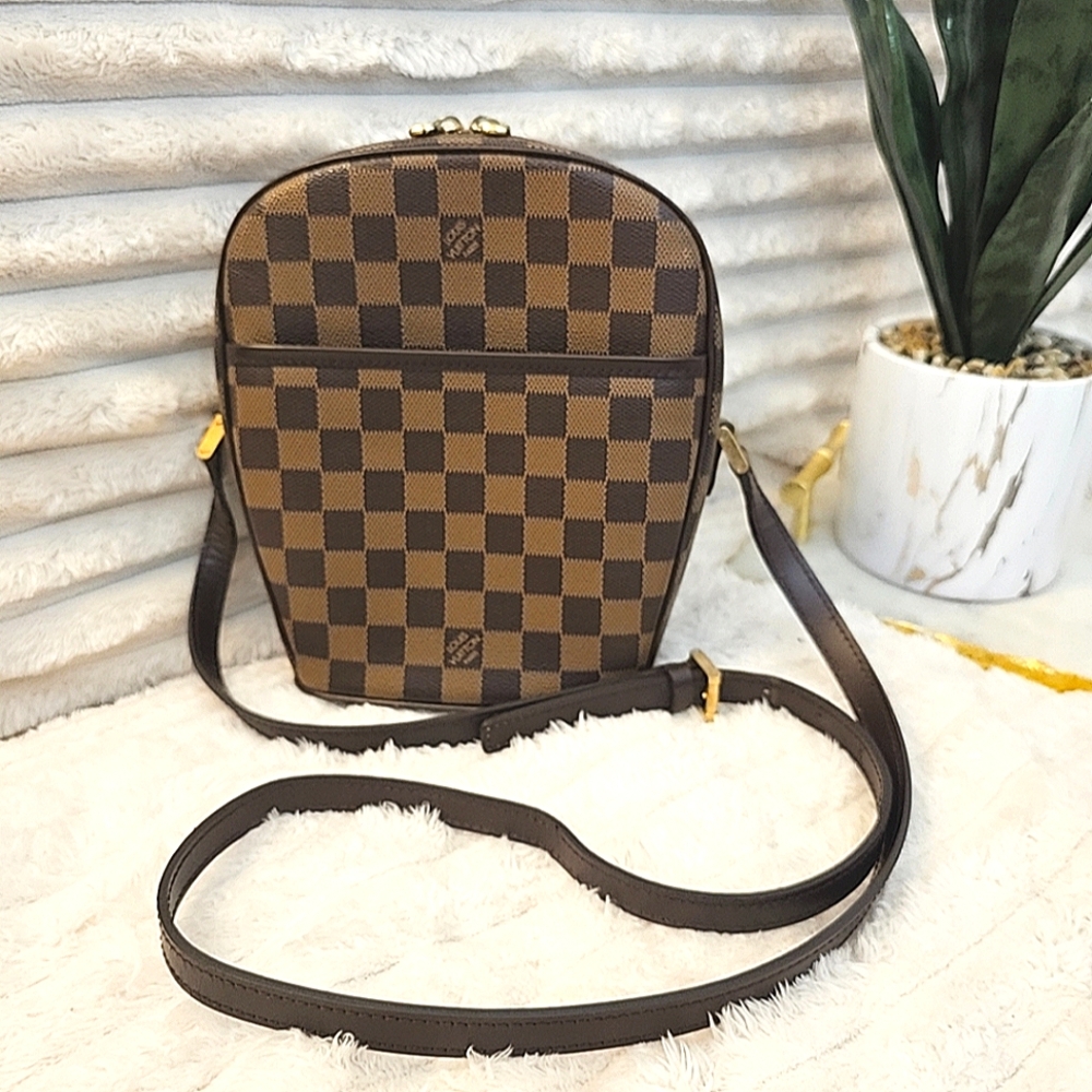 😍🔥Beautiful Condition 🔥 😍 Authentic Louis Vuitton Ipanema Damier Ebene - Picture 7 of 16